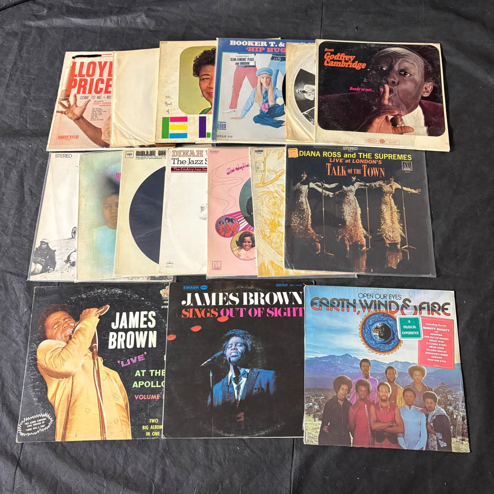 Soul, R&B records, James Brown (1 of 3)