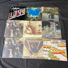 Mix lot of Records, Rod Stewart, Foghat