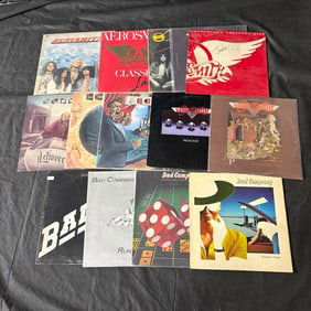 Kansas, Bad Company, Aerosmith Records