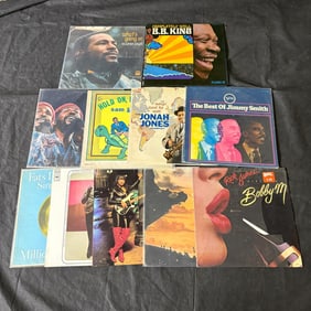 Rick James, Marvin Gay + Records