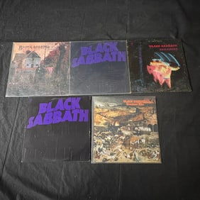 Lot of Black Sabbath Records