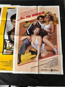 1980s Movie Poster Lot, All the Marbles