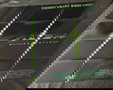 Alien Resurrection Teaser Movie Posters: Dimensions 27x40 All items are sold as is. Please look at pictures carefully to determine what you believe are the condition of each lot. By choosing which card to use to register to bid, you authoriz