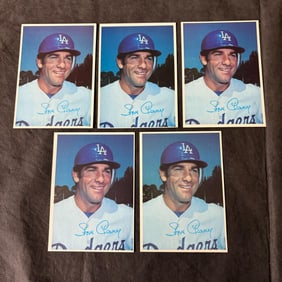 LOT OF 5 1980 TOPPS SUPER STEVE GARVEY CARDS