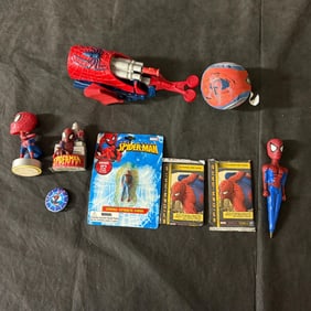 Spiderman Collector Lot, Sealed Packs, Web Shooter