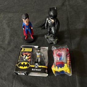 DC Toys, Batman and Superman Bobble Heads