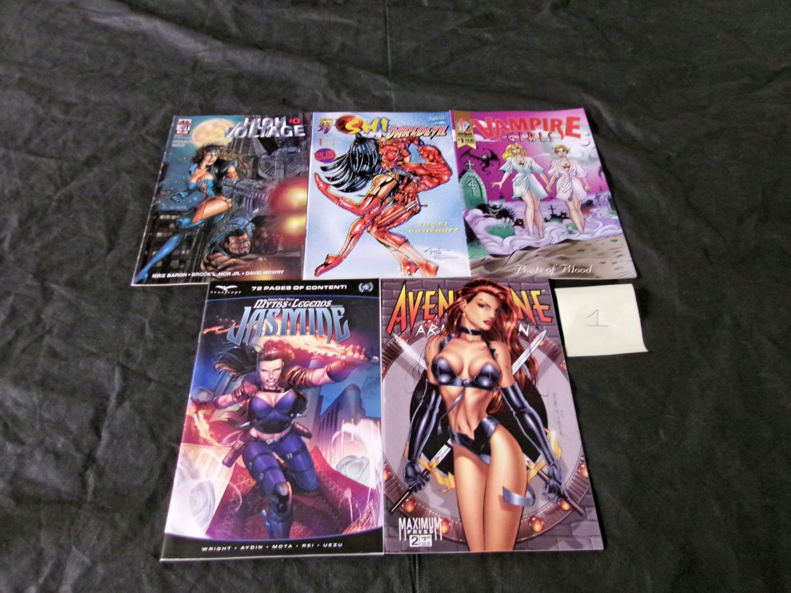 Shi, Avengeline, Vampire Girls + Comics