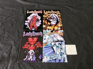 Lady Death Chaos! Comic Book Lot