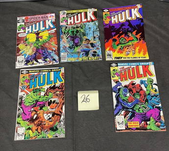 Hulk Marvel Bronze Age Comic Books: Please look at pictures carefully to determine what you believe are the condition of each lot. We offer in person or virtual previews and we can take additional pictures, or answer questions about any