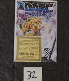 Len Wein Signed Dark Dominion Comic Book