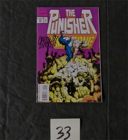 Chuck Dixon Signed Punisher War Zone Comic