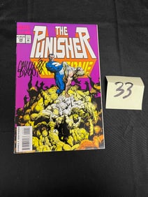 Chuck Dixon Signed Punisher War Zone Comic