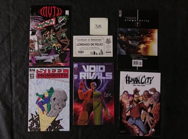 Group of Signed Comic Books