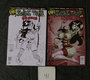 Zombie Tramp Saves XXXmas Trom Var & AOD Exclusive