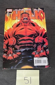 Hulk 1 1st App Red Hulk Marvel Comic Book MCU