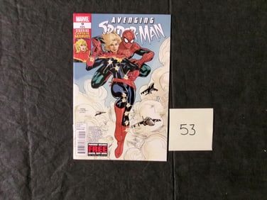 Avenging Spider-man 9 Dodson Art Feat. Capt Marvel