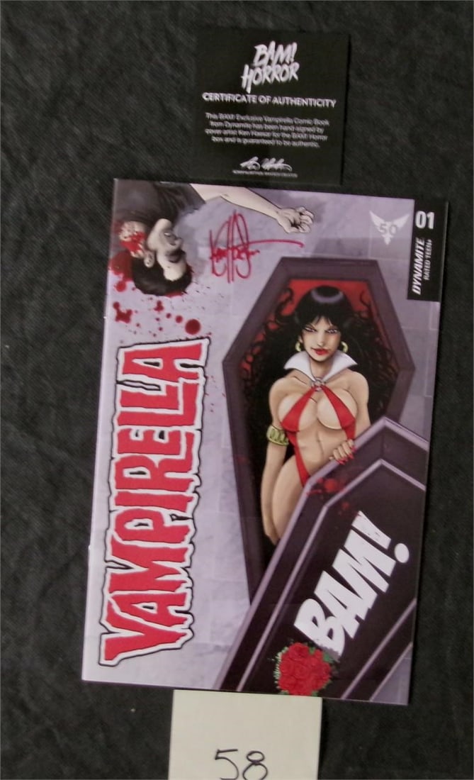 Vampirella 1 BAM! Exclusive Ken Haeser Signed (1 of 2)