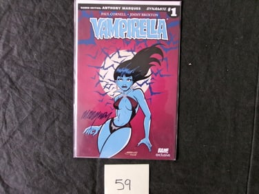 Vampirella 1 Marques Signed BAM! Box Exclusive