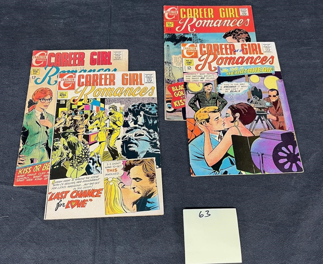 Career Gril Romances Charlton Silver Age Comics (1 of 2)