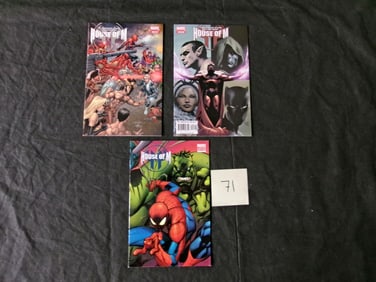 House of M Marvel Comic Book Lot