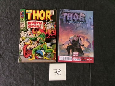 Thor 147 & God of Thunder 2 Marvel Comic Books