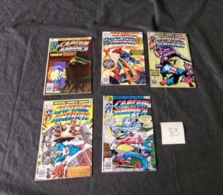 Captain America Marvel Bronze Age Comic Books