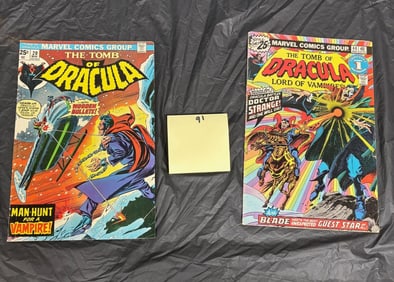 Tomb of Dracula 20 & 34 Marvel Bronze Age Horror