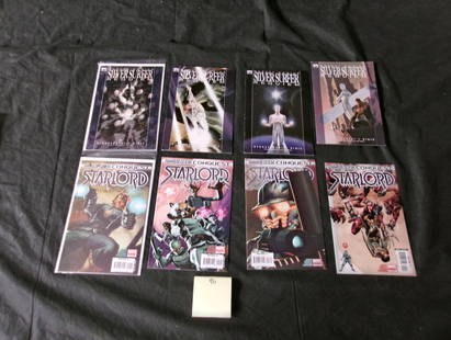 Silver Surfer & Starlord Modern Age Marvel Comics: Please look at pictures carefully to determine what you believe are the condition of each lot. We offer in person or virtual previews and we can take additional pictures, or answer questions about any
