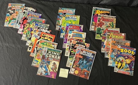 Marvel & DC Bronze Age Comics w/ Avengers, Keys