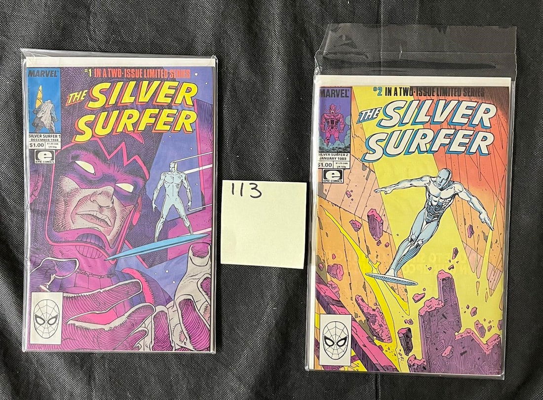 Silver Surfer 1 & 2 Moebius Art Copper Age Series (1 of 1)