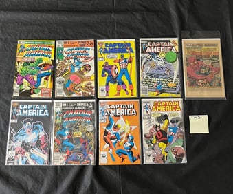 Captain America Marvel Bronze Age Comic Books