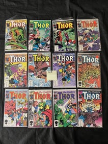 Group of Marvel Thor Comic Books