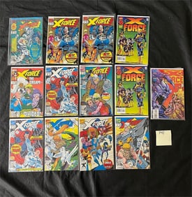 X-Force Marvel Copper Age Comic Books w/ #1 Issue