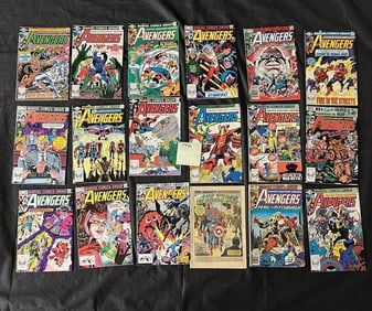 Avengers 1st Series Marvel Copper Age Comics w/Key