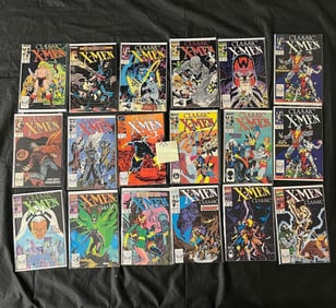 Classic X-men Marvel Comic Series Lot