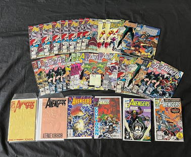 Avengers Marvel Comics Lot w/ Annuals, Specials: Please look at pictures carefully to determine what you believe are the condition of each lot. We offer in person or virtual previews and we can take additional pictures, or answer questions about any