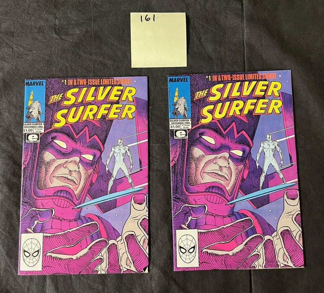 Silver Surfer 1 Moebius Art Marvel Comic Books (1 of 2)
