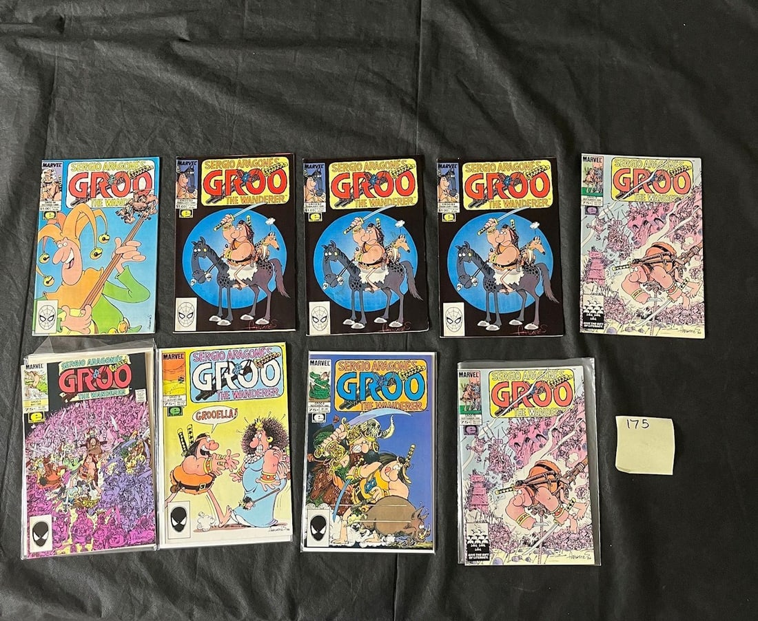 Groo The Wanderer Marvel Comic Books (1 of 2)