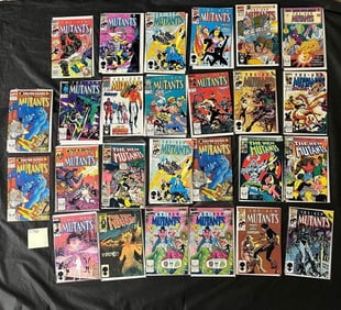 New Mutants Marvel Comics 1st series Comic Books