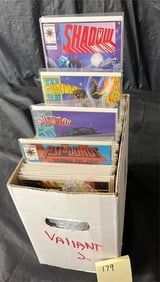 Short Box Mix of Valiant Comic Books