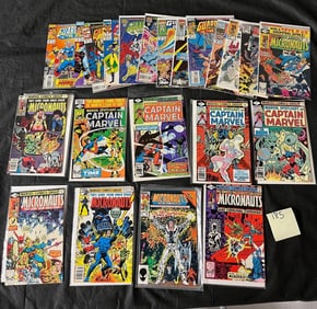 Micronauts & Guardians of the Galaxy Comic Books