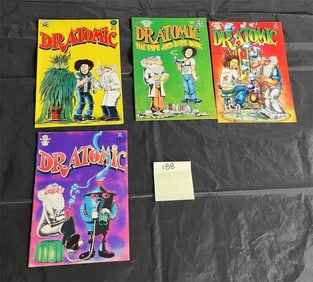 Dr. Atomic Last Gasp Comics w/#1 1st Print Issue