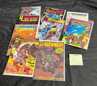 Warp Comic Books Feat. Elflquest