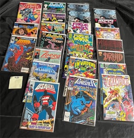 Mix of Marvel Copper Age Comic Books