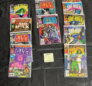 Marvel Comic Book Lot w/Star Wars & She-Hulk