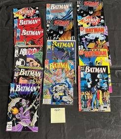 Batman Comic Lot w/ Key Copper Age Issues