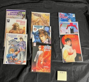 Mix of Jademon Comic Books w/ Drunken Fist