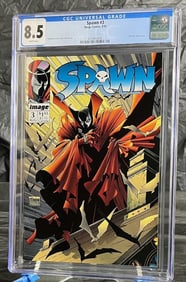 Spawn 3 CGC 8.5 Todd McFarlane Comic Book
