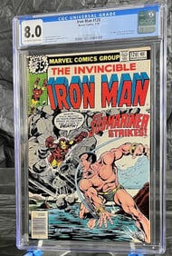 Iron Man 120 CGC 9.0 Comic Book 1st app Key