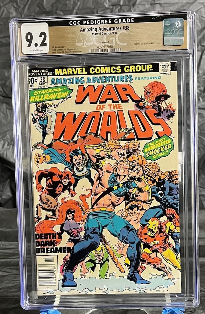 Amazing Adventures 38 CGC 9.2 Savannah Pedigree (1 of 1)